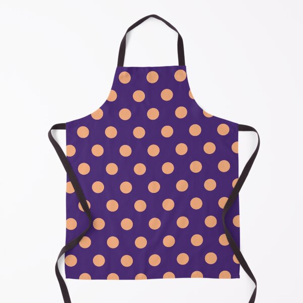 Item preview, Orange and Purple Polka Dots designed and sold by patterniastudio.