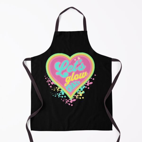 Item preview, Let's Glow Crazy Retro Heart designed and sold by fra02.