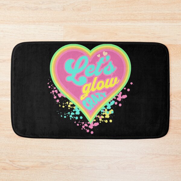 Item preview, Let's Glow Crazy Retro Heart designed and sold by fra02.