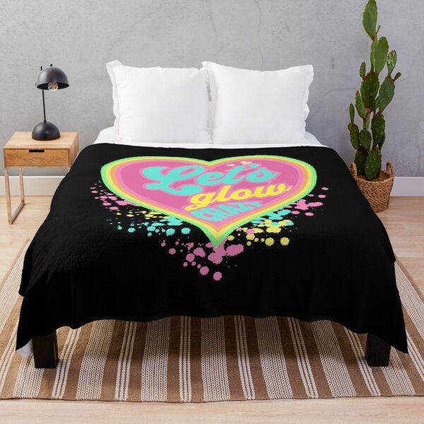 Item preview, Let's Glow Crazy Retro Heart designed and sold by fra02.