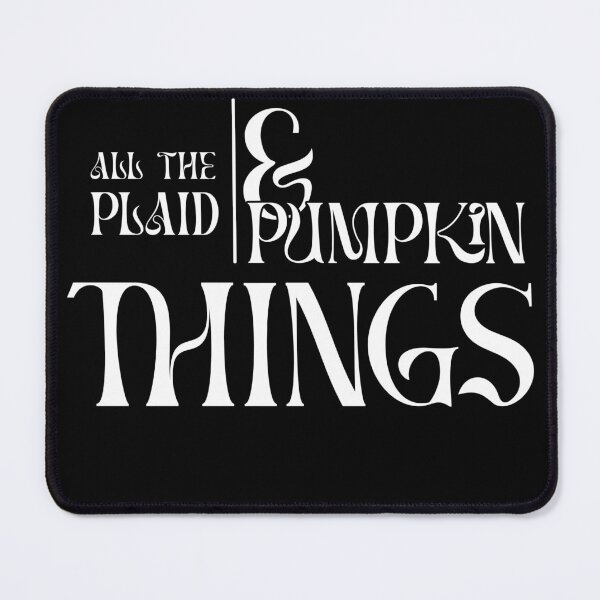 Item preview, All the plaid and pumpkin things designed and sold by Sunset Design.