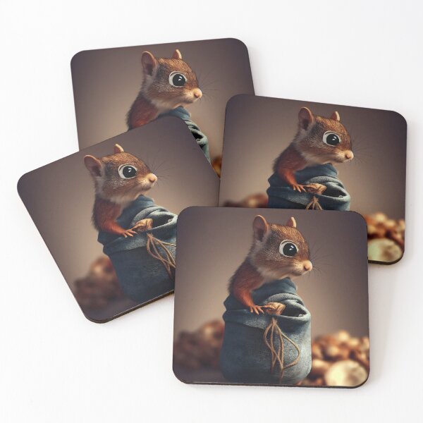 Item preview, Cute Baby Squirrel designed and sold by NTGUILTY.
