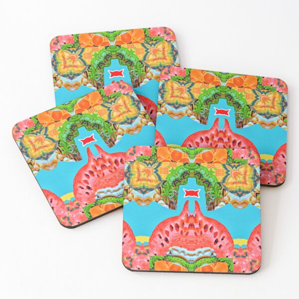 Item preview, WONDERFUL PAINTING GUAVA PINEAPPLE ORANGE & GINGERBREAD COOKIES  FOR CHRISTMAS - ABSTRACT TROPICAL FRUIT COCKTAIL FROM ARUBA - ARUBA FLAG - ARUBA, ONE HAPPY ISLAND! designed and sold by Ralek.