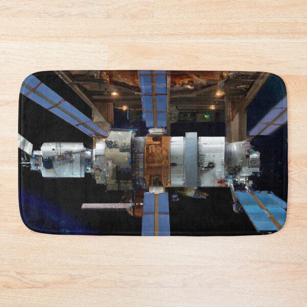 Item preview, Space Station Drawing designed and sold by redmoonrocket.