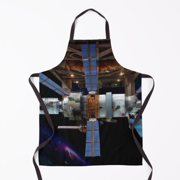 Item preview, Space Station Drawing designed and sold by redmoonrocket.