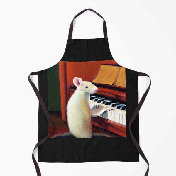 Item preview, Rat Playing Piano, Rats Playing Musical Instruments, Funny Rat designed and sold by GwendolynFrost.
