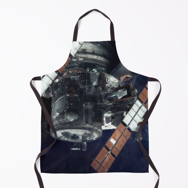 Item preview, Space Station Drawing designed and sold by redmoonrocket.