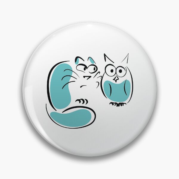 Item preview, A Cat And An Owl designed and sold by mouad naouiri.