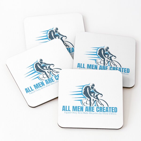 Item preview, All Men Are Created Equal Only Best Ride Bicycles In Their Fifties designed and sold by khadijat297.