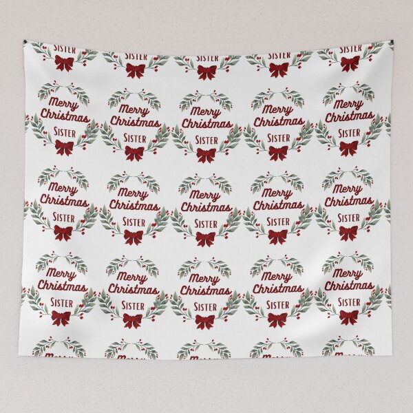 Item preview, Merry Christmas Sister designed and sold by Tienda-Vane.
