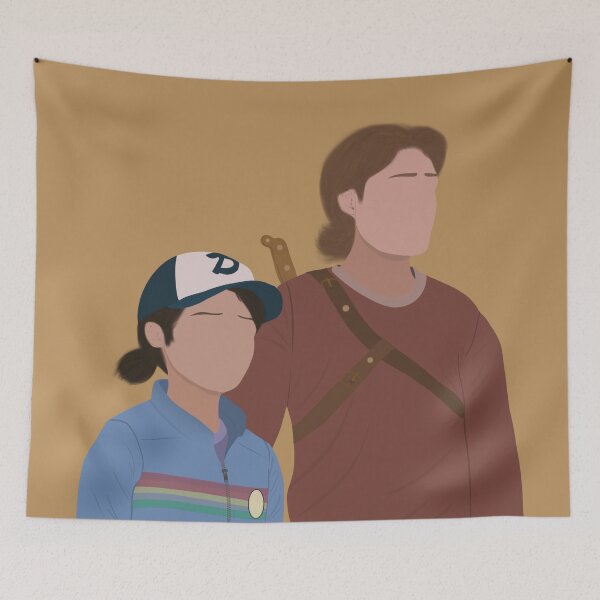 Item preview, The Walking Dead Game Season 2 Clementine and Luke Fan Art designed and sold by senaeksi.