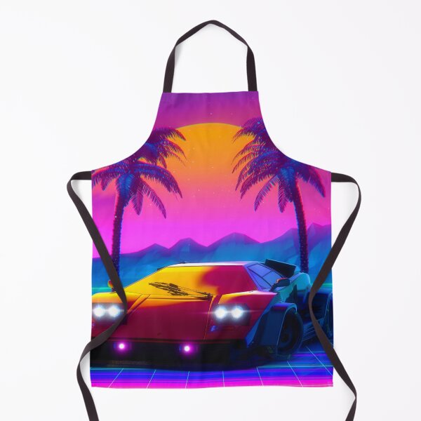 Item preview, Lambo Countach Synthwave Sunset designed and sold by SimoCars.