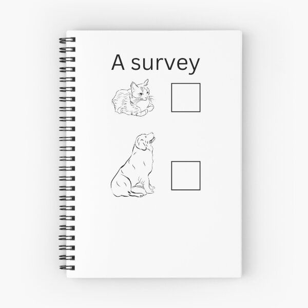 Item preview, A survey cat or dog designed and sold by awhitehill.