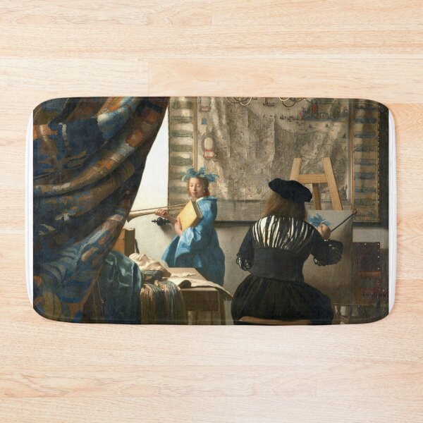 Item preview, Johannes Vermeer’s The Allegory of Painting (ca. 1666 –1668)  designed and sold by VintageArtRepro.
