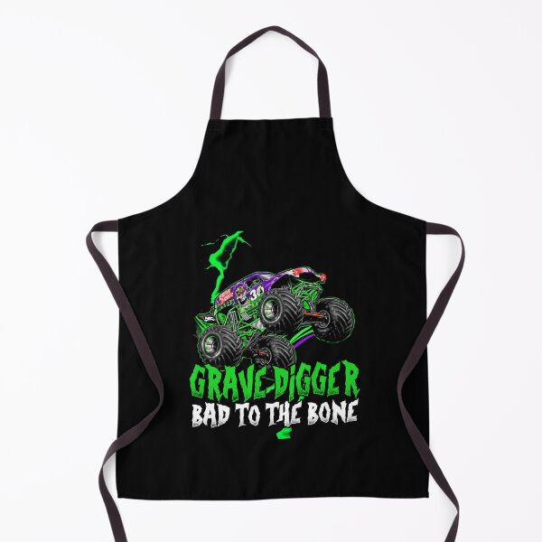 Item preview, Grave Digger Bad to the Bone monster jam grave digger monster truck Fanart   designed and sold by signaturet.