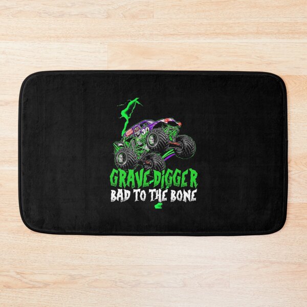 Item preview, Grave Digger Bad to the Bone monster jam grave digger monster truck Fanart   designed and sold by signaturet.