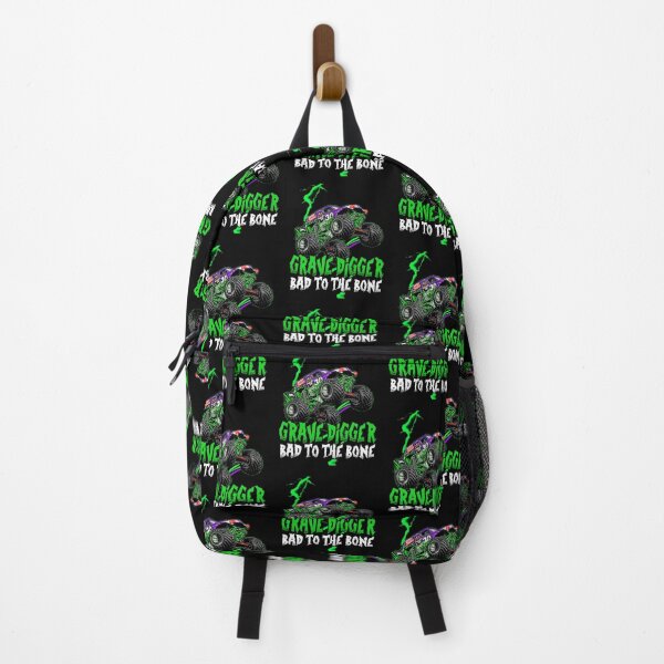 Item preview, Grave Digger Bad to the Bone monster jam grave digger monster truck Fanart   designed and sold by signaturet.