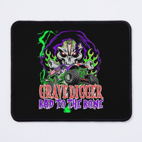 Item preview, Grave Digger Bad to the Bone monster jam grave digger monster truck Fanart  1  designed and sold by signaturet.