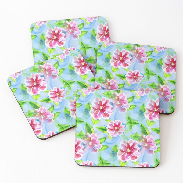 Item preview, Floral pastel watercolor pattern designed and sold by Mirarima.