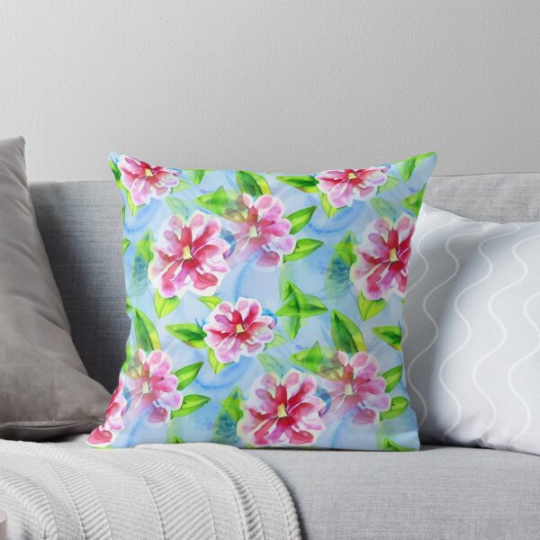 Aperçu de l'œuvre Motif aquarelle pastel floral créée et vendue par Mirarima.