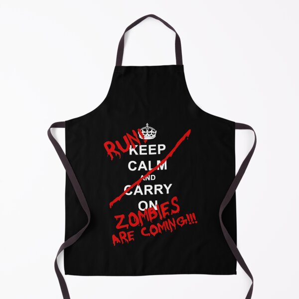 Item preview, Keep Calm And Carry On - RUN! Zombies Are Coming!   designed and sold by signaturet.