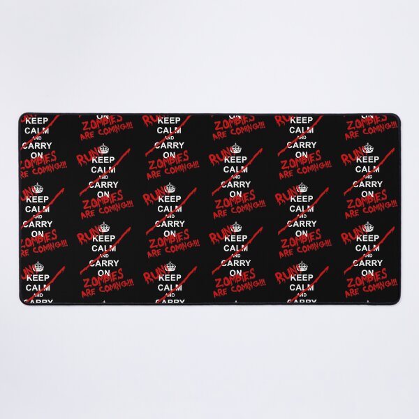 Item preview, Keep Calm And Carry On - RUN! Zombies Are Coming!   designed and sold by signaturet.