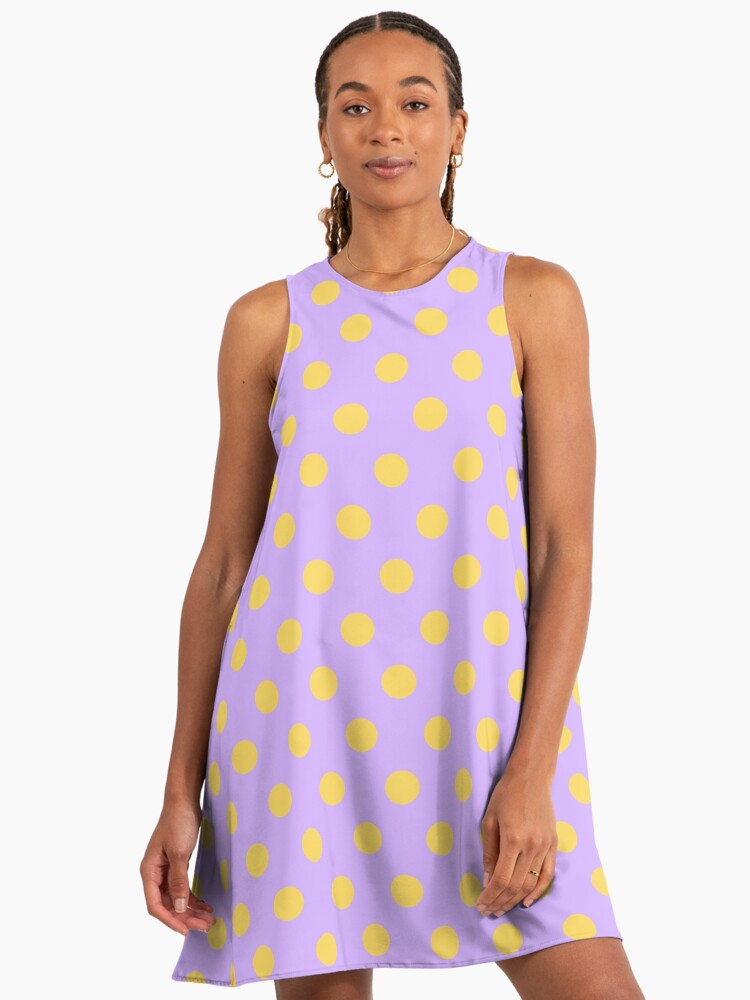 chinese dress ladies Red Polka Dot A-Line Dress with Belt