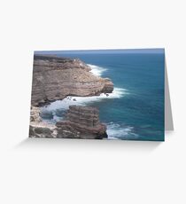 Kalbarri Cliffs Greeting Card