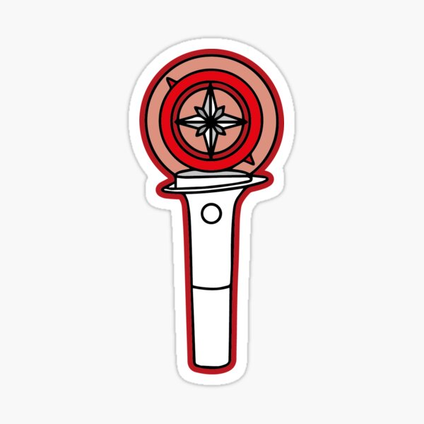 STRAY KIDS LIGHTSTICK Sticker for Sale by prismarts