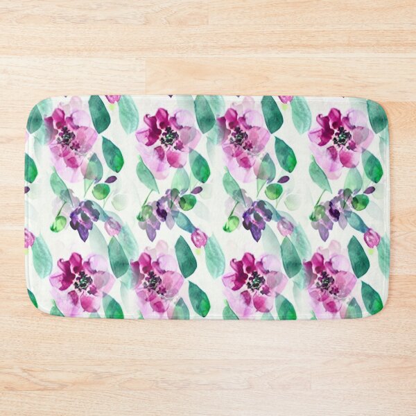 Item preview, Floral pastel watercolor pattern designed and sold by Mirarima.