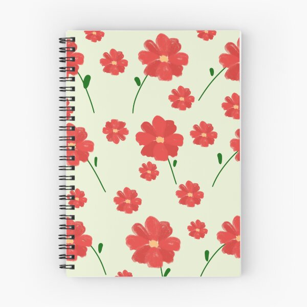 Item preview, red flowers patern designed and sold by .. DDart ...