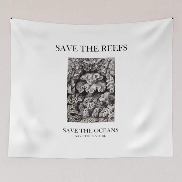 Item preview, Save The Reefs designed and sold by AntiqueGallery.