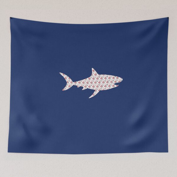 Item preview, colorful dots and shark  designed and sold by Elfinsarts17.