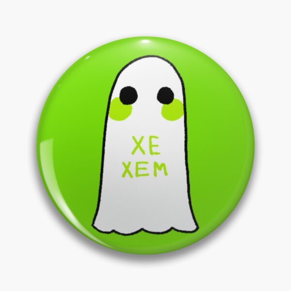 Item preview, Xe/Xem Pronouns Ghost designed and sold by AstralAbraxas.