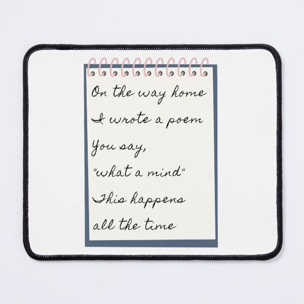 Item preview, Taylor Swift Sweet Nothing - on the way home I wrote a poem designed and sold by em-designss.