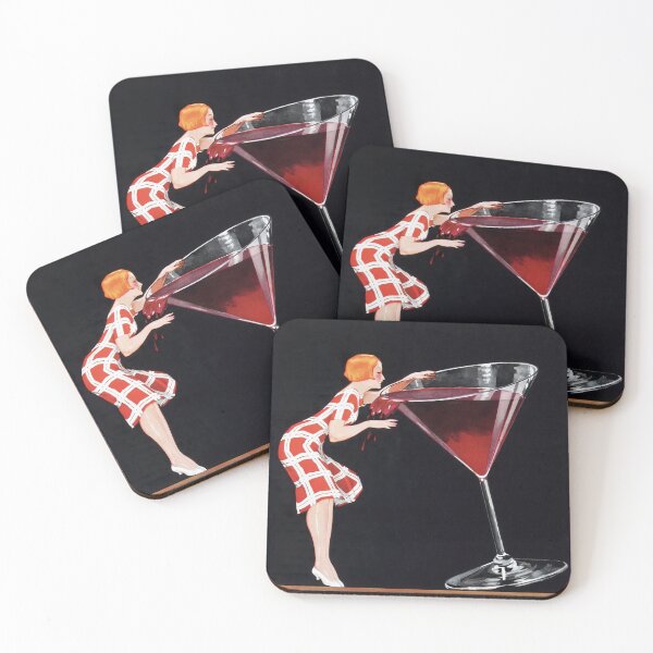 Item preview, Woman and Giant Glass of Wine Vintage Wall Art designed and sold by vintagevivian.
