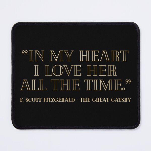 Item preview, The Great Gatsby Quote I - 20's Style designed and sold by Lemon Pepper.