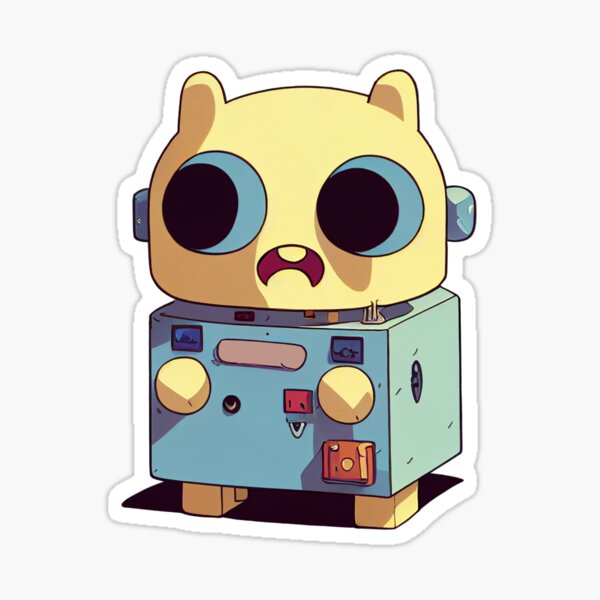 Robotics Stem Steam Science SciFi Colorful Cute Robot Sticker for Sale by  CattlettArt