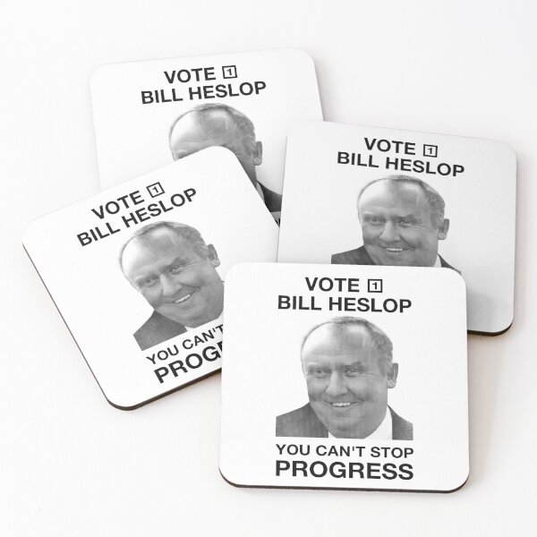Item preview, Vote 1 Bill Heslop You Cant Stop Progress designed and sold by Matupop.