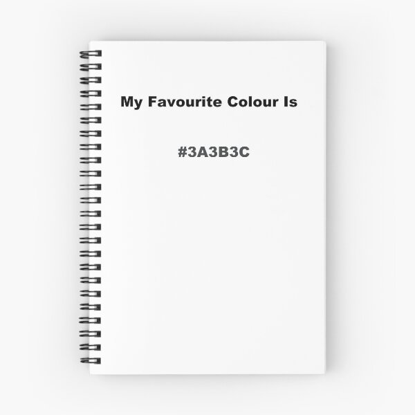 Item preview, My Favourite Colour Is #3A3B3C designed and sold by kiippers.