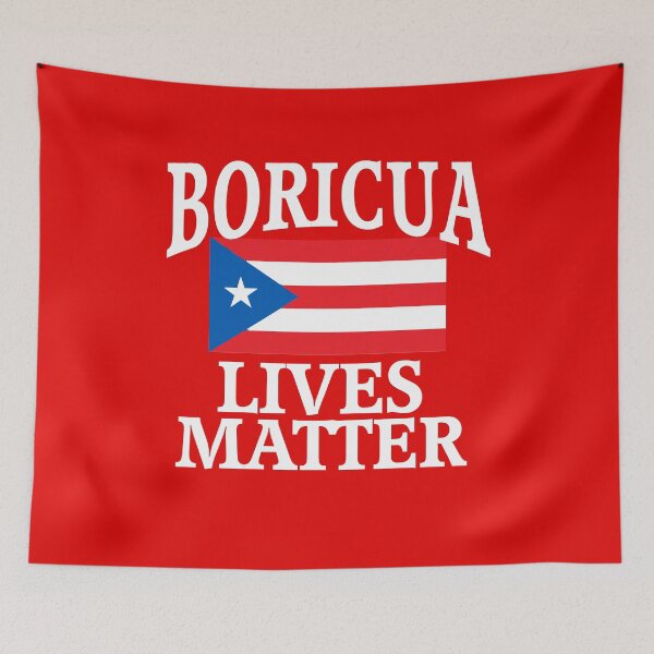 Aperçu de l'œuvre BORICUA VIVE MATIÈRE Porto Rico créée et vendue par LoveAndDefiance.