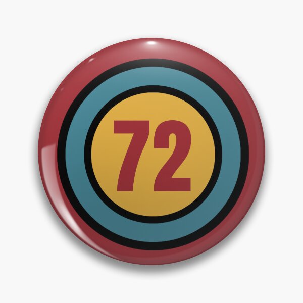 Item preview, The Number 72 - seventy two - seventy second - 72nd designed and sold by SirenSeventyOne.