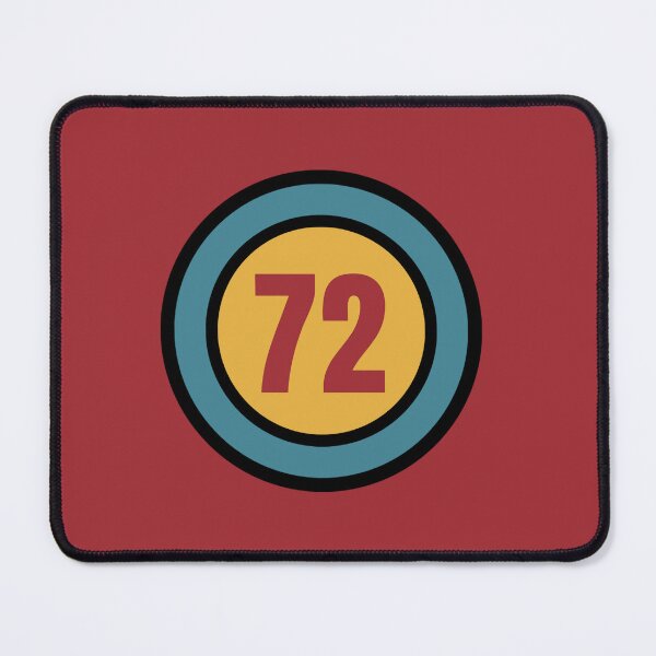 Item preview, The Number 72 - seventy two - seventy second - 72nd designed and sold by SirenSeventyOne.
