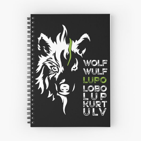 Item preview, GOWILD WildLife Wolf 7 languages designed and sold by GOWILDstyle.