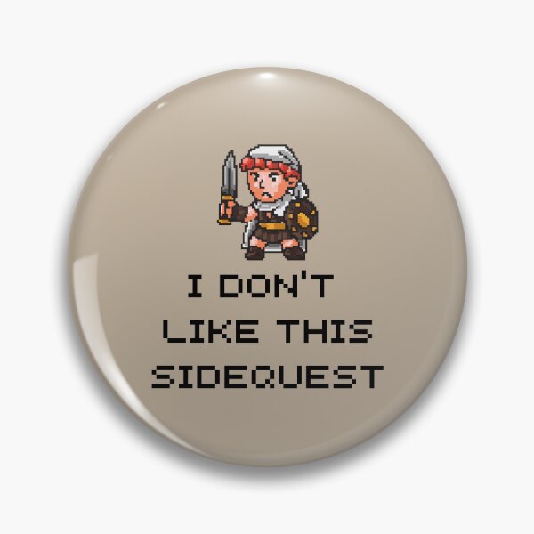 Item preview, I Don't Like This Sidequest designed and sold by VirtualFaries.