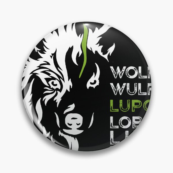 Item preview, GOWILD WildLife Wolf 7 languages designed and sold by GOWILDstyle.
