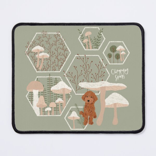 Item preview, Hoku the Poodle - Mushroom Forest designed and sold by Chryeating Sparks.