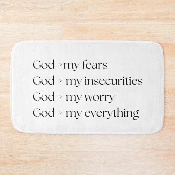 Artikelvorschau, God over my fears entworfen und verkauft von creative-duo.