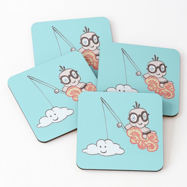 Item preview, fishing a cloud in blue designed and sold by AHELENE.
