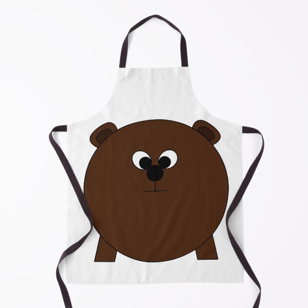 Item preview, A cartoonish round brown bear VII designed and sold by BrachiaST.